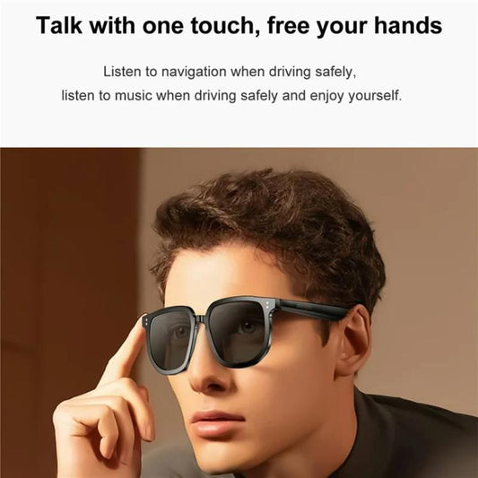 V1 Pro Smart Glasses Support Bluetooth Calling/Music Control/Camera Remote/Voice Assistant, 2×150mAh Battery For Work & Travel, V1 Pro