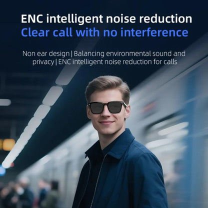 V03-T5 Smart Glasses with 8MP Camera & AI Live Translation 1080P Video Recording