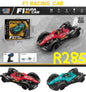 F1 XUDA RC car with packaging and accessories on a gray background