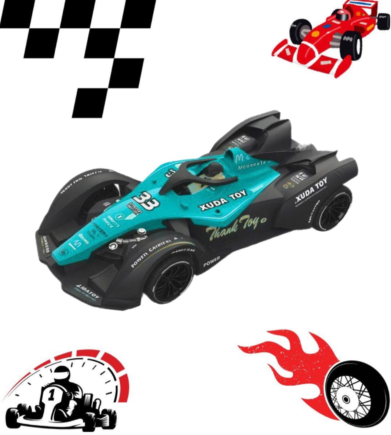 F1 Racing Car Remote Controlled