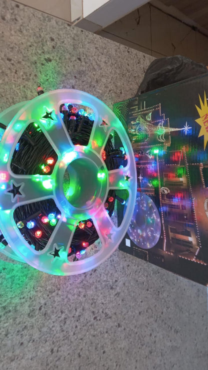 50m Multi-colour Electric Fairy Lights