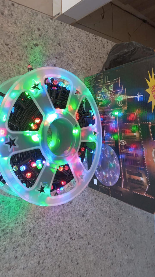 50m Multi-colour Electric Fairy Lights