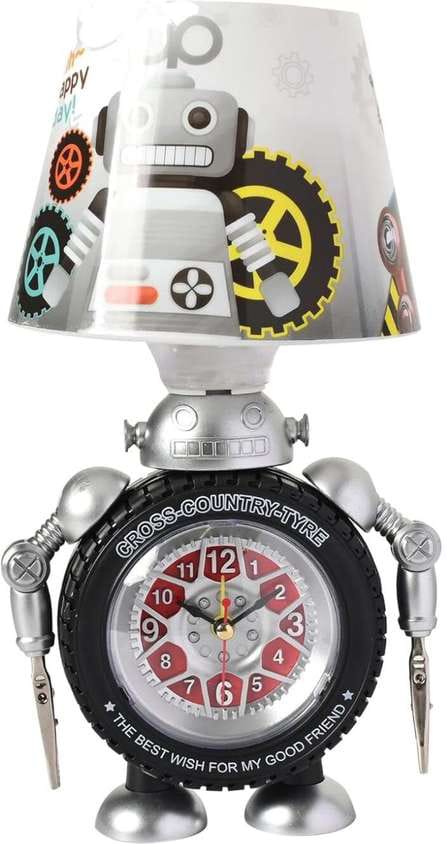 Robot Clock Light